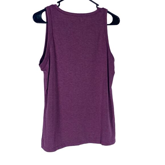 Womens soft tank top size Large Maroon - Picture 3 of 5